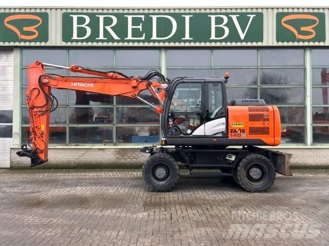 Hitachi ZX140W-5B Kolová rýpadla