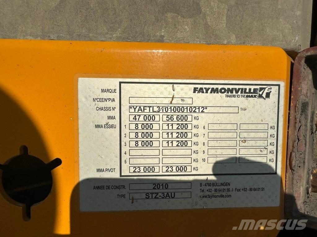 Faymonville STZ-3AU Podvalníkové návěsy
