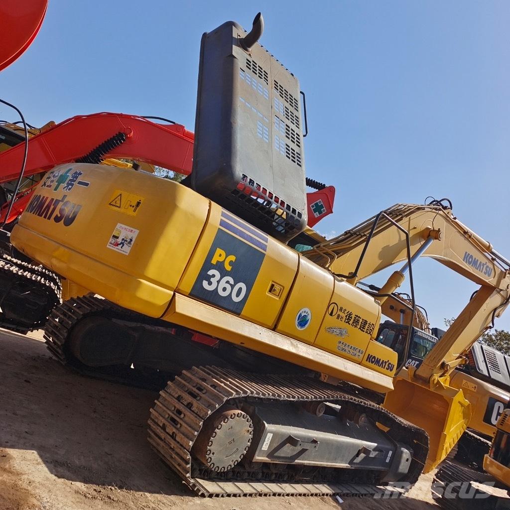 Komatsu PC 360-7 Pásová rýpadla