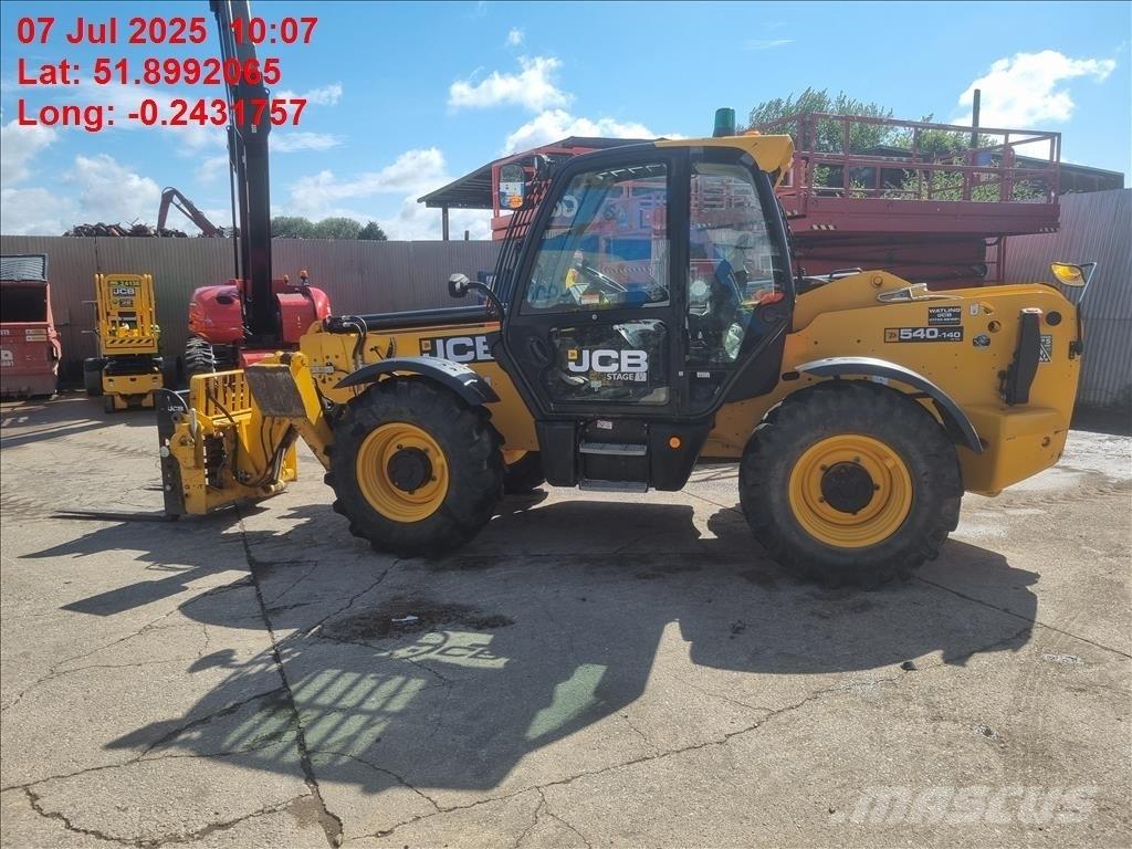 JCB 540-140 Teleskopické manipulátory
