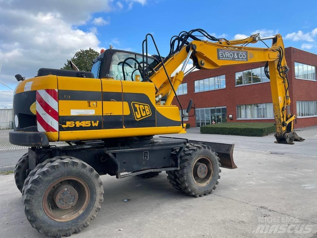 JCB JS 145 W Kolová rýpadla