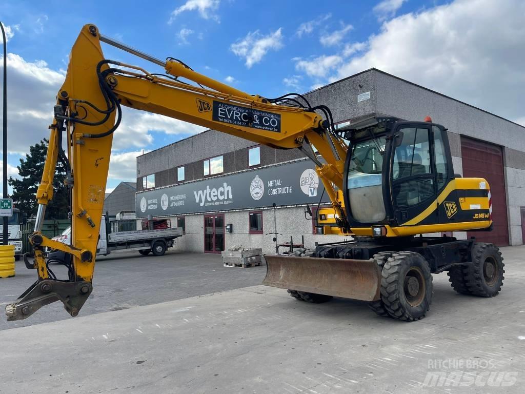 JCB JS 145 W Kolová rýpadla