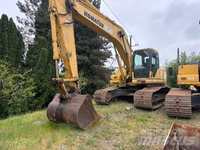 Komatsu PC 210 Pásová rýpadla