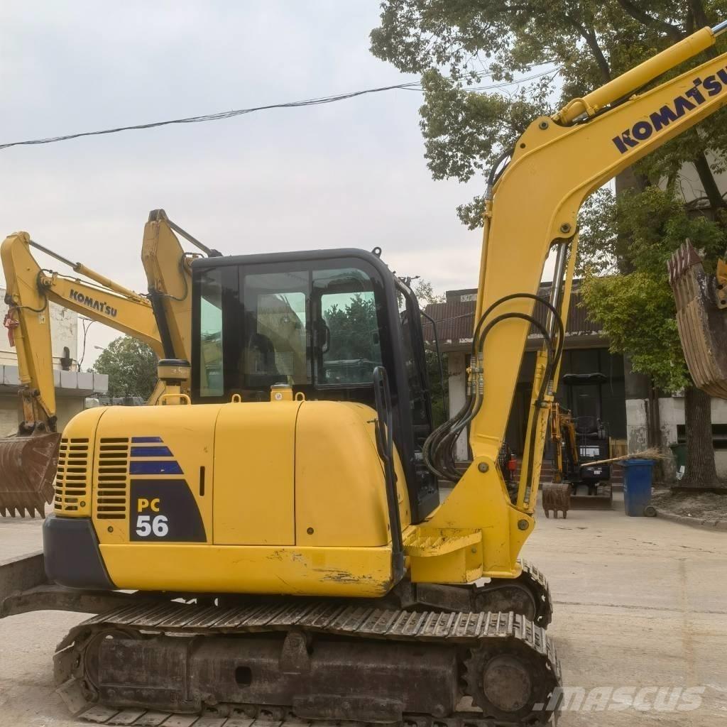Komatsu PC56 Pásová rýpadla