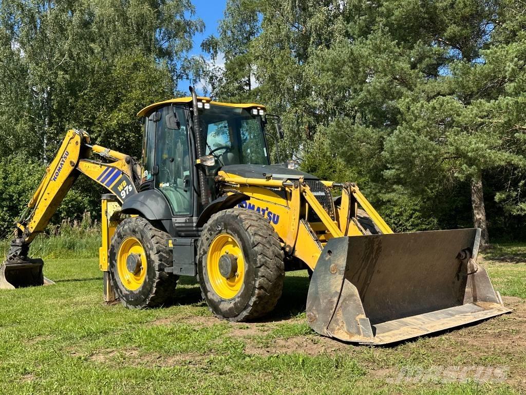 Komatsu WB 97 S-8 Rýpadlo-nakladače