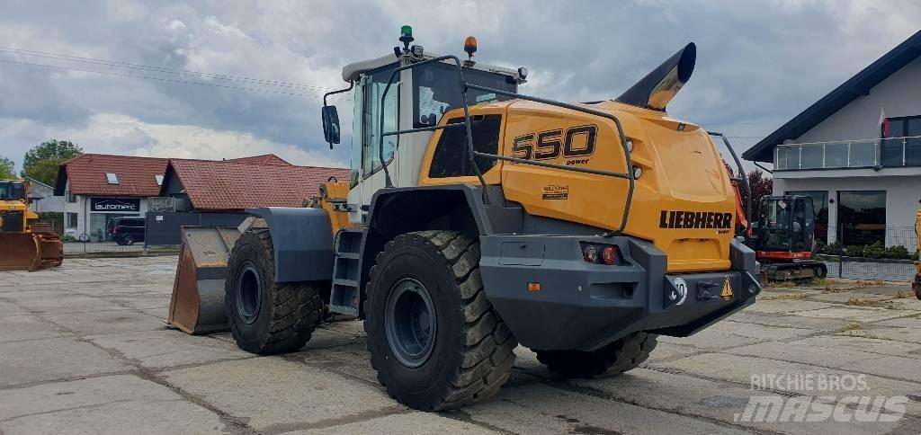 Liebhrr L550 Kolové nakladače
