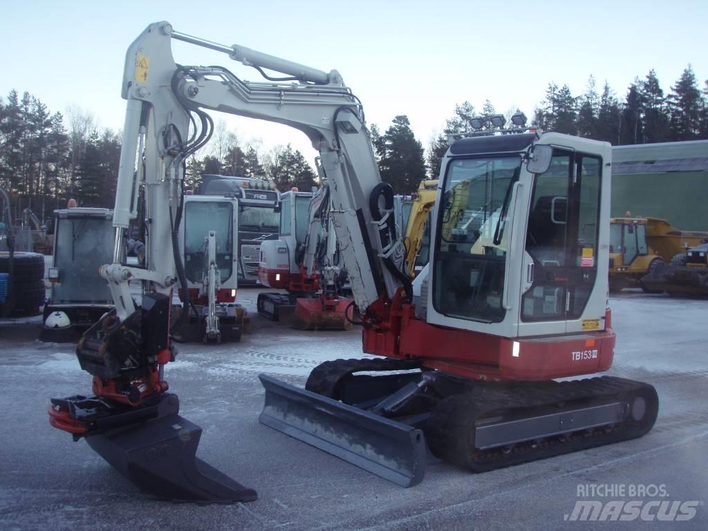 Takeuchi TB153FR Mini rýpadla < 7t