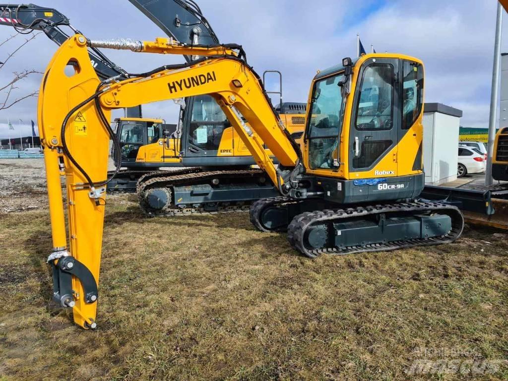 Hyundai R60CR-9A Mini rýpadla < 7t