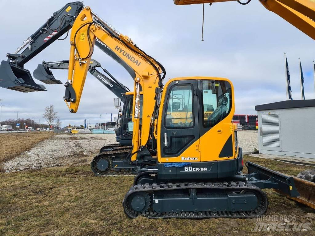 Hyundai R60CR-9A Mini rýpadla < 7t