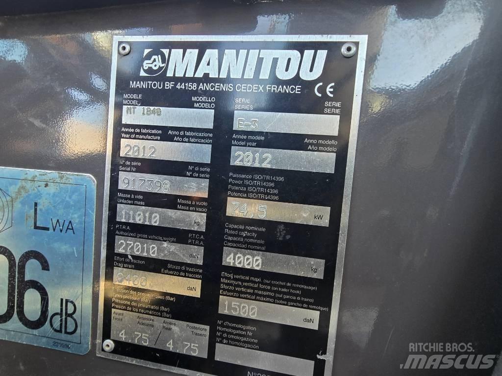 Manitou 1840 Teleskopické manipulátory
