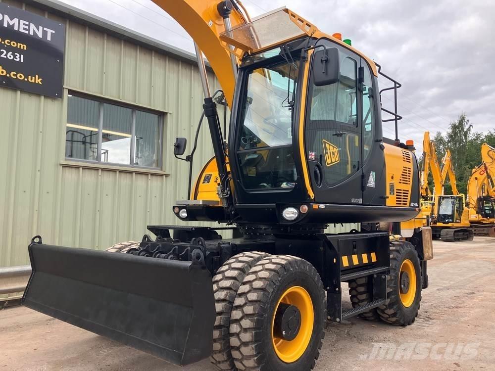 JCB JS145W Kolová rýpadla