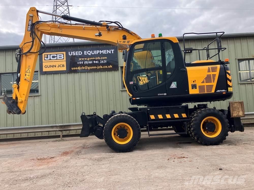 JCB JS145W Kolová rýpadla