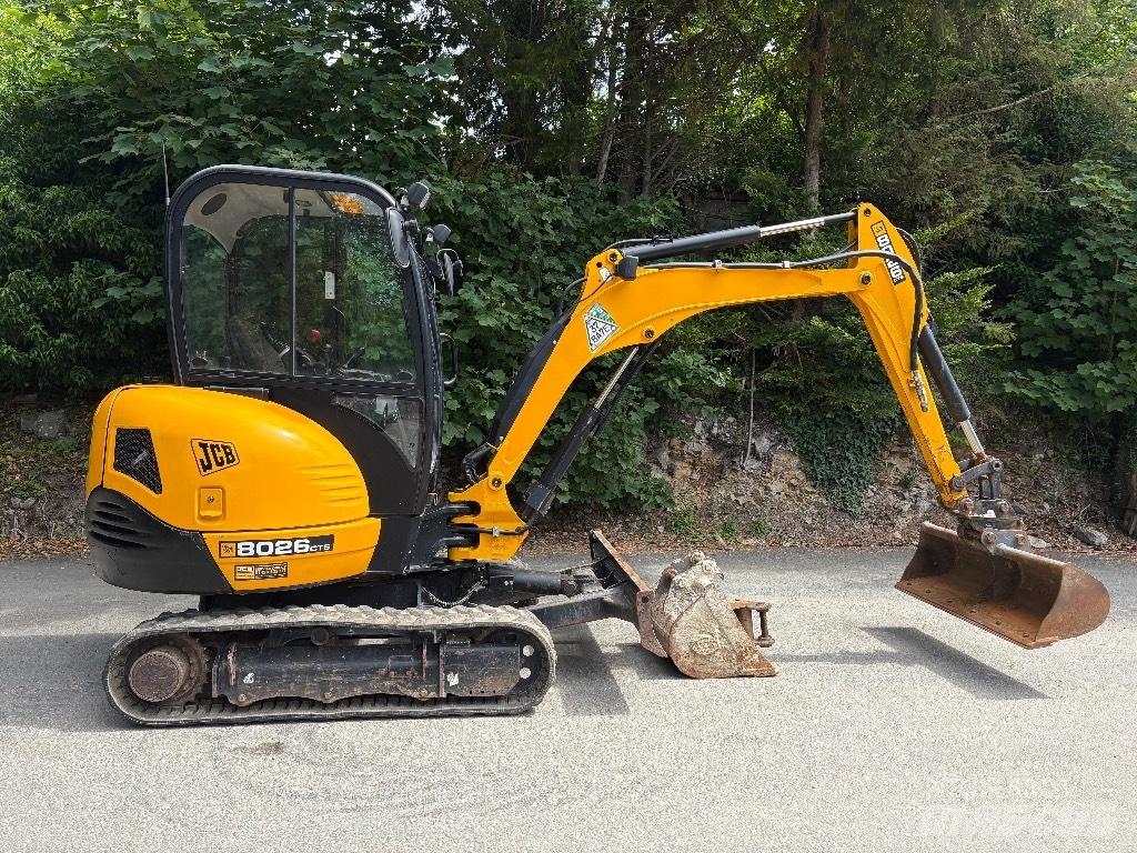 JCB 8026 CTS Mini rýpadla < 7t