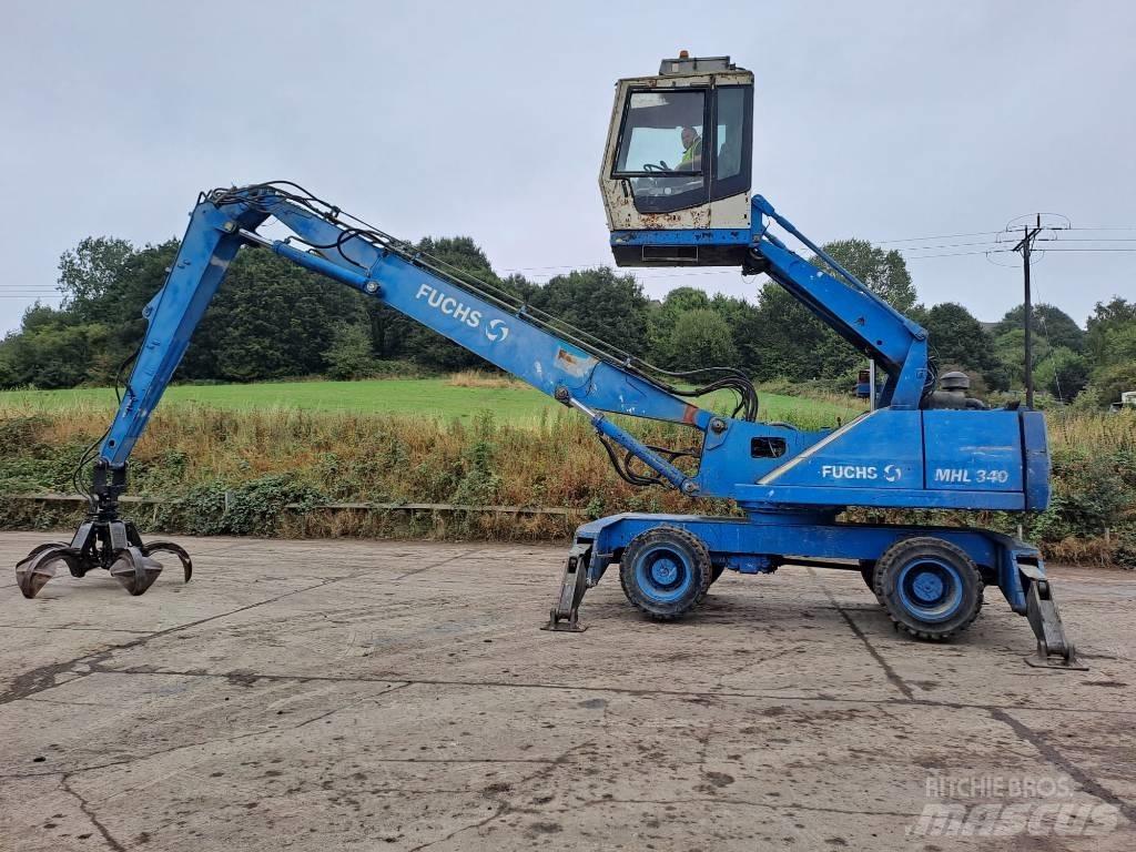 Fuchs MHL 340 Stroje pro manipulaci s odpadem