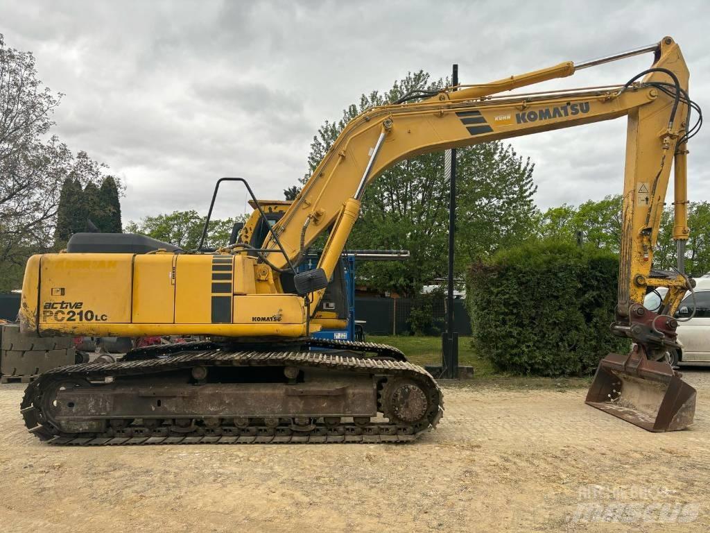 Komatsu PC 210 LC-6K Pásová rýpadla
