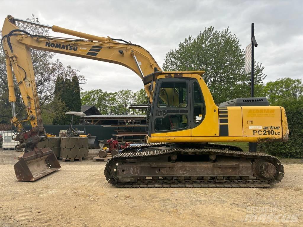 Komatsu PC 210 LC-6K Pásová rýpadla