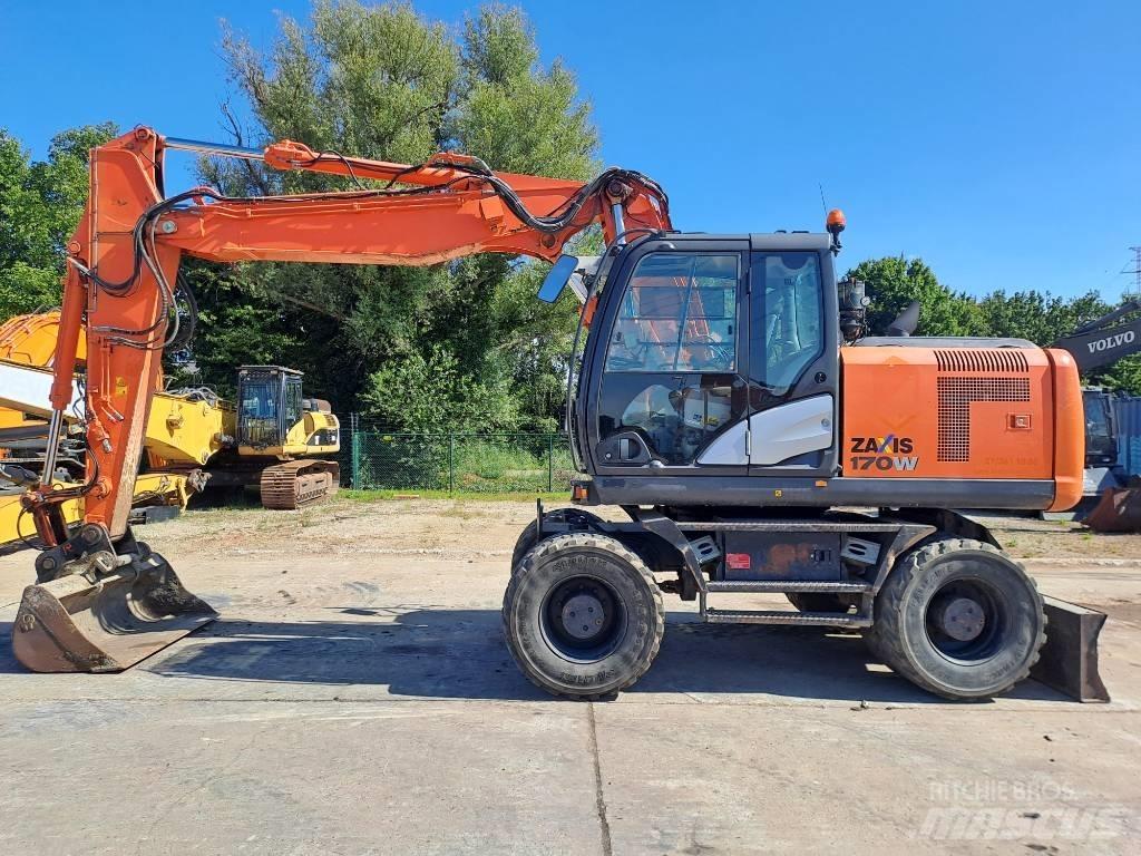 Hitachi ZX 170 W-5 B Kolová rýpadla
