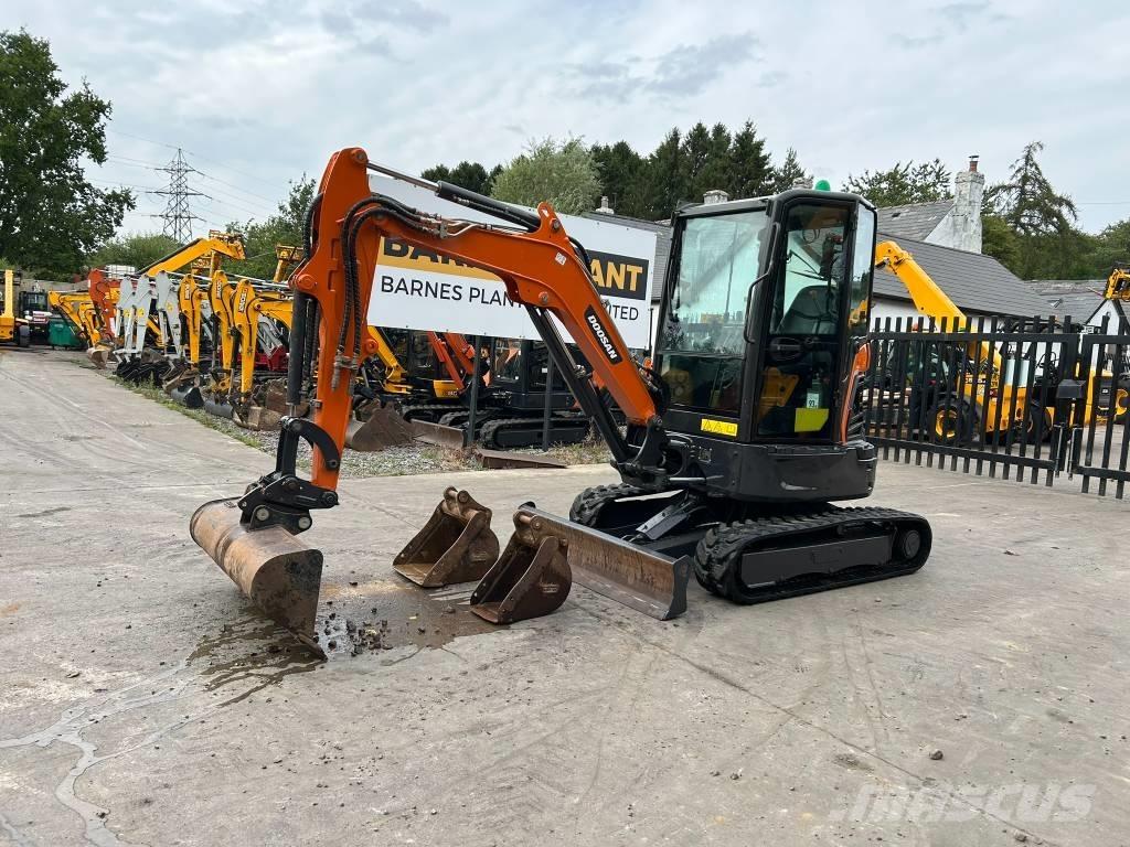 Doosan DX 27 Z Mini rýpadla < 7t