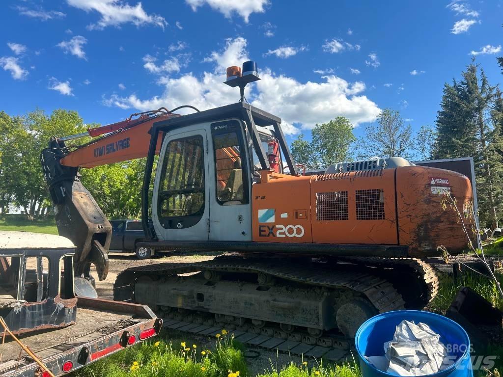 Hitachi EX 200 Demoliční rýpadla