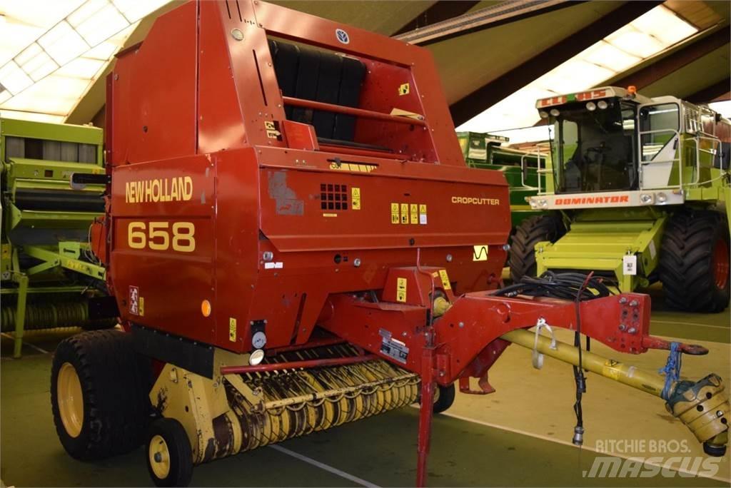 New Holland 658 Lis na válcové balíky