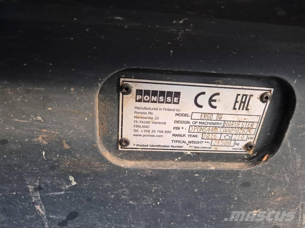 Ponsse ERGO 8W Harvestory