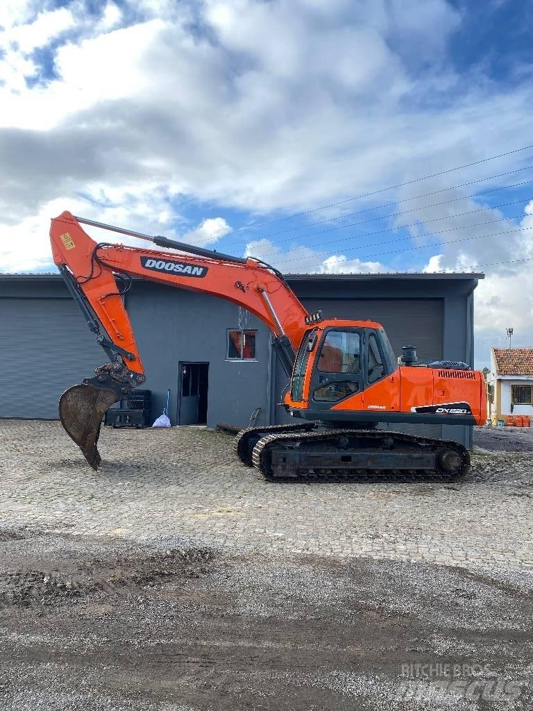 Doosan DX 220 NLC Pásová rýpadla