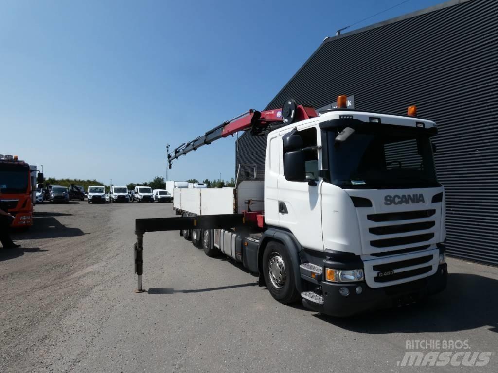Scania G 450 Autojeřáby, hydraulické ruky