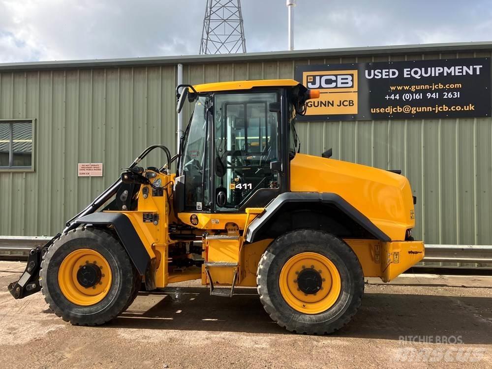 JCB 411 Kolové nakladače