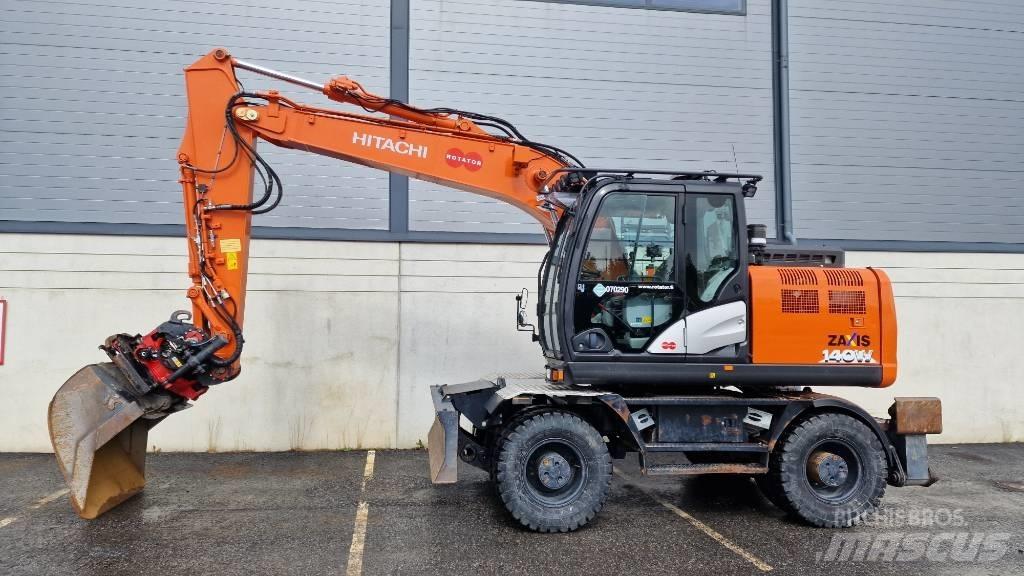 Hitachi ZX140W-6 Kolová rýpadla