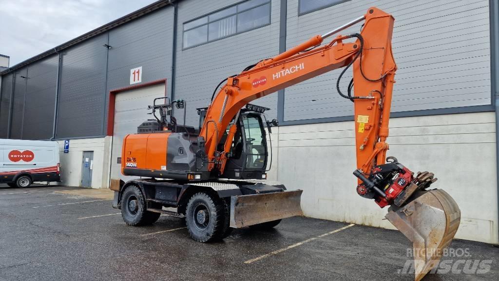 Hitachi ZX140W-6 Kolová rýpadla