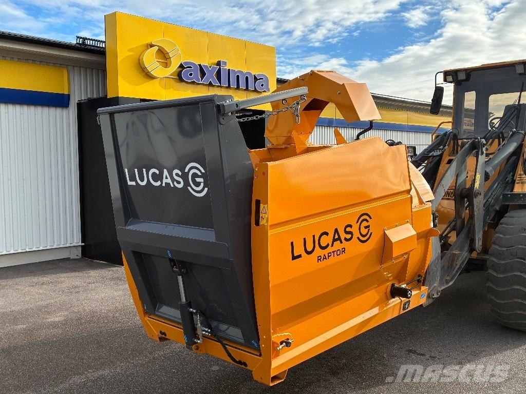 Lucas Raptor Drtiče a řezače balíků