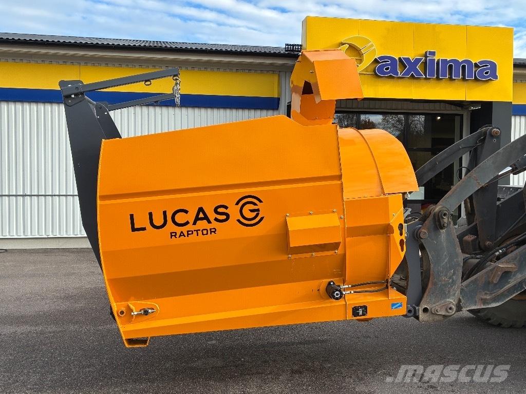 Lucas Raptor Drtiče a řezače balíků
