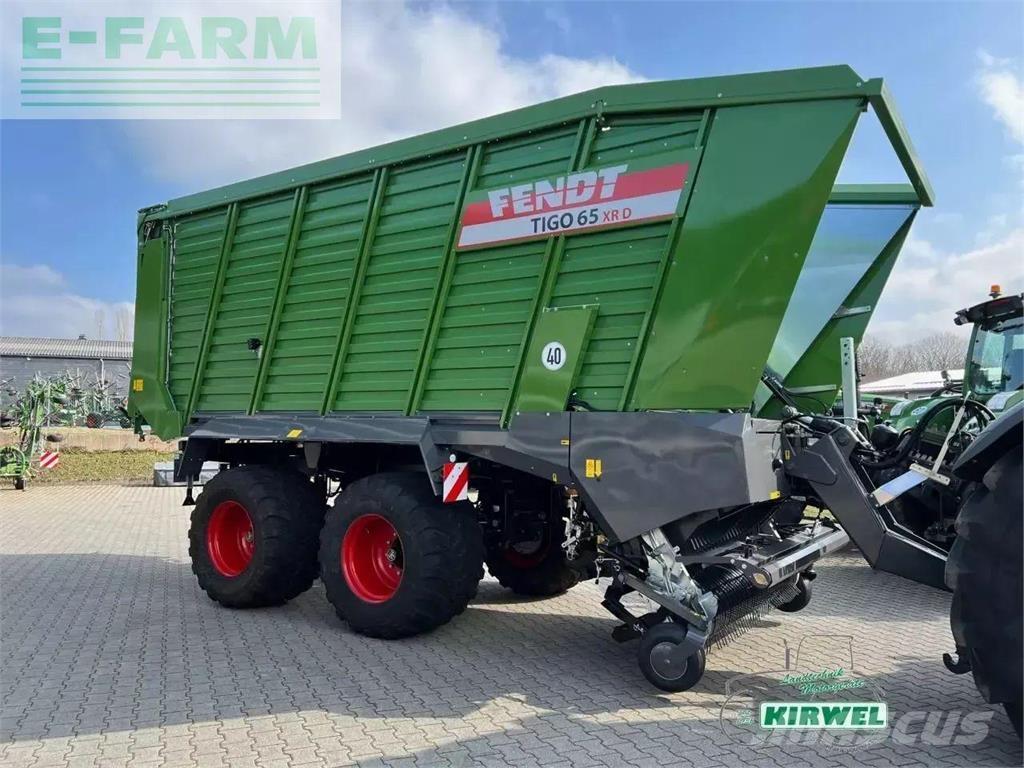 Fendt tigo 65 xr Ostatní návěsy