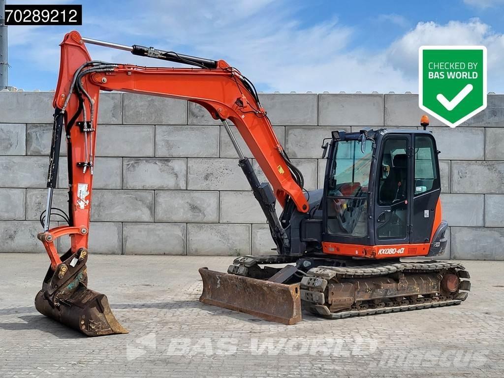 Kubota KX080 -4a Mini rýpadla < 7t