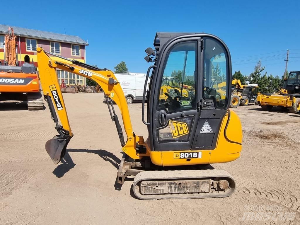 JCB 8018 Mini rýpadla < 7t