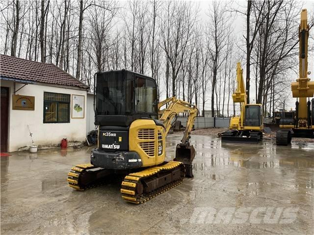 Komatsu PC35MR-2 Pásová rýpadla