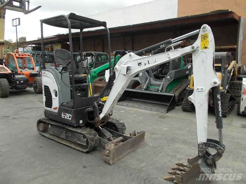 Bobcat E20 Mini rýpadla < 7t