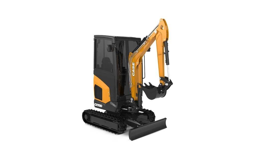 CASE CX19D Mini rýpadla < 7t