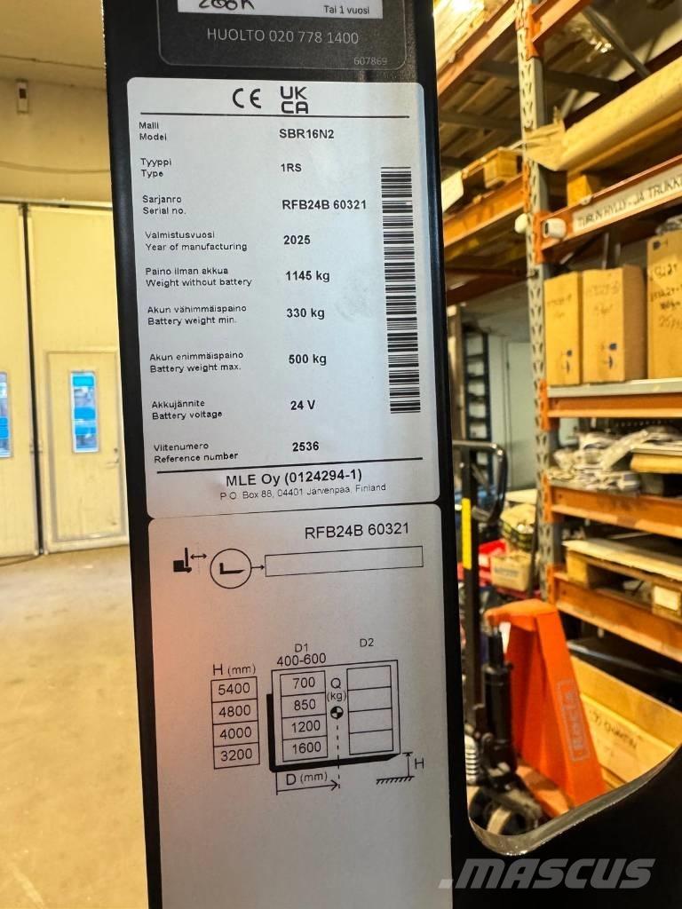 Mitsubishi SBR16N2 Samohybné vozíky