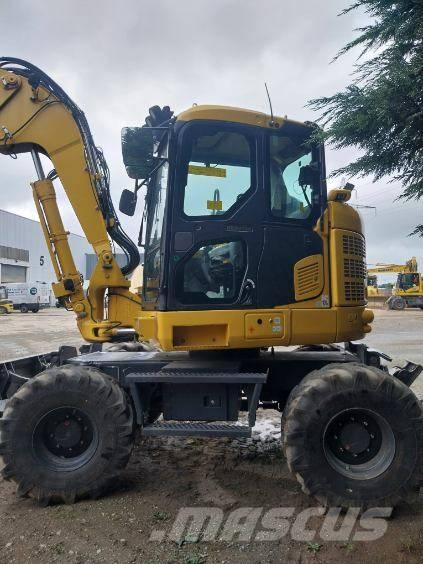Komatsu PW138MR-11 Kolová rýpadla
