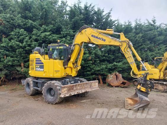 Komatsu PW138MR-11 Kolová rýpadla