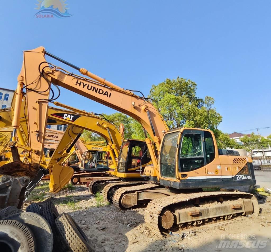 Hyundai R220LC-9S Pásová rýpadla