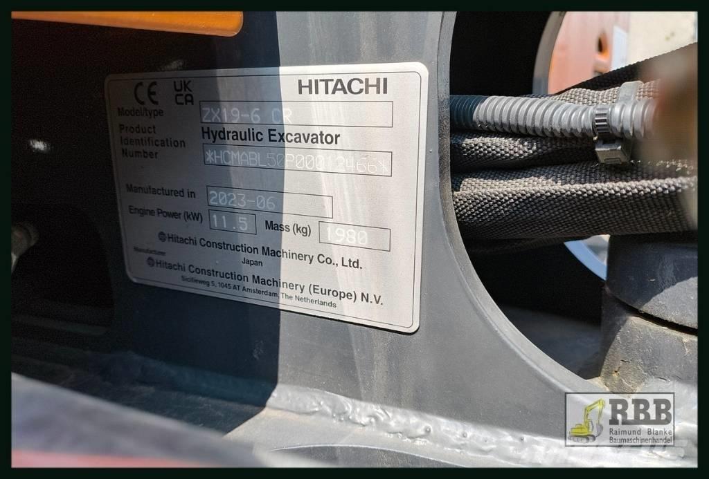 Hitachi ZX 19-6 CR Mini rýpadla < 7t