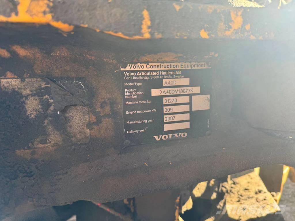 Volvo A 40 D Kloubové dempry