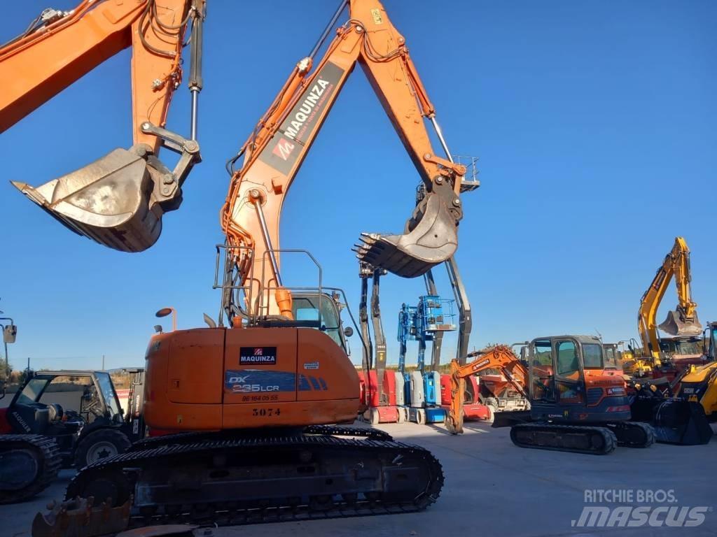 Doosan DX 235 LCR Pásová rýpadla