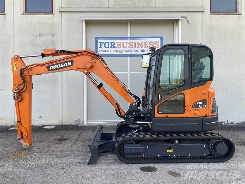 Doosan DX 63-3 Mini rýpadla < 7t