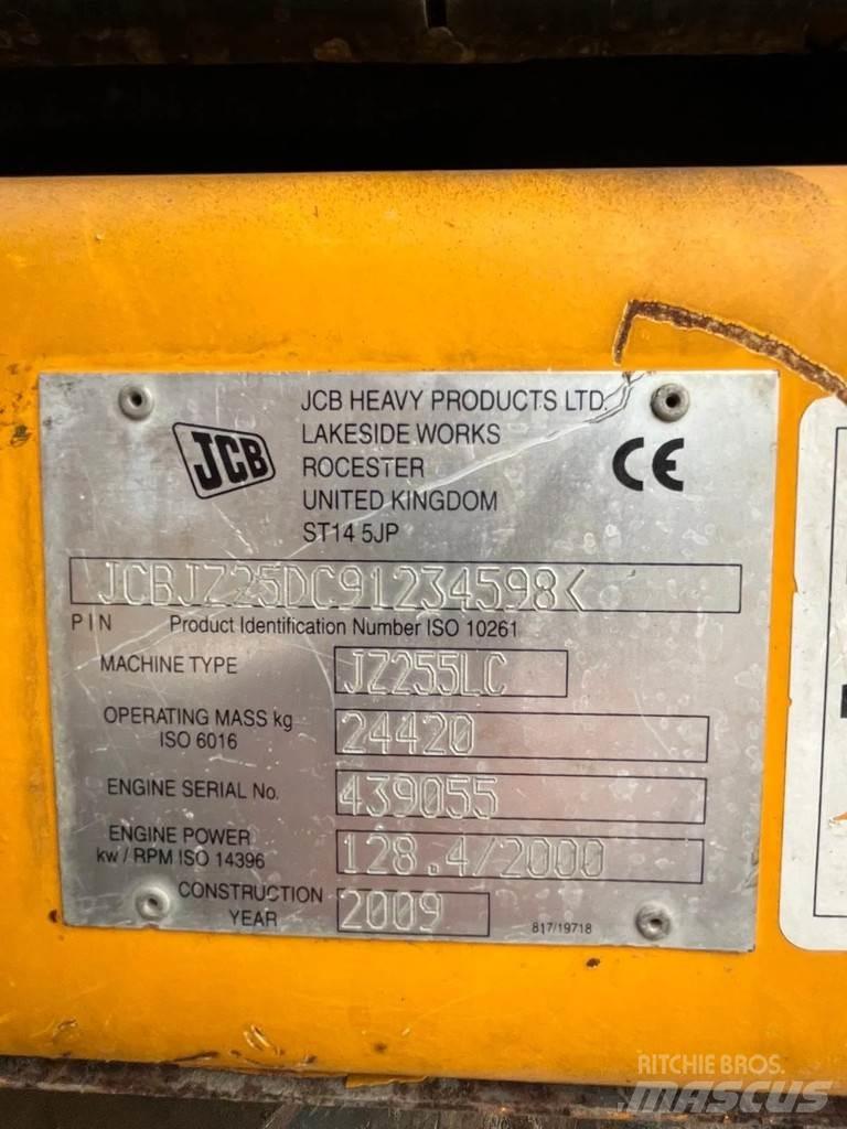 JCB JZ 255LC Pásová rýpadla