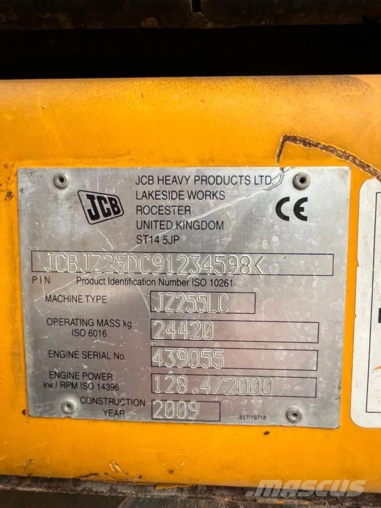 JCB JZ 255LC Pásová rýpadla