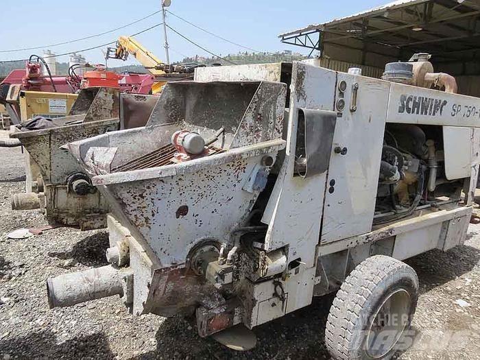 Schwing SP750-18 Nákladní auta s čerpadly betonu