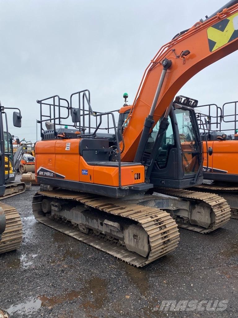 Doosan DX 140 LC Pásová rýpadla